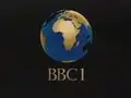Logo de BBC 1 du 18 février 1985 au 15 février 1991