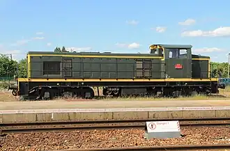 BB 63832 à Verneuil-sur-Avre le 30 mai 2015.