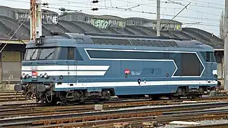 Livrée d'origine « Bleue Diesel ».