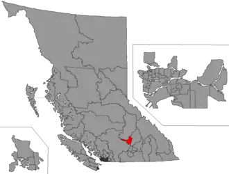 Carte de la circonscription