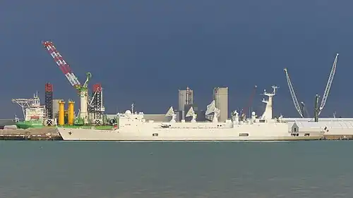 Le bâtiment d'essais et de mesures Monge (A601) le 15 mars 2025.