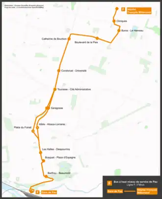 Image illustrative de l’article Bus à haut niveau de service de Pau