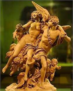 Claude Michel dit Clodion, Cupidon et Psyché, vers 1795.