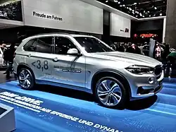 Concept BMW X5 eDrive au Salon de l'automobile de Francfort 2013