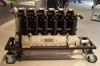 Moteur V12 BMW IVa, record mondial d'altitude en 1919
