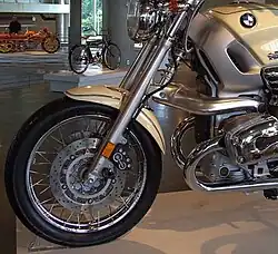 Telelever sur R 1200 C (1998).