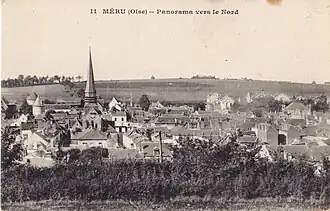 Vue générale de Méru.