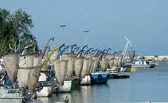 Bateaux de pêche à Babolsar