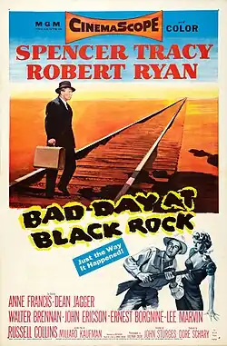 Description de l'image Bad Day at Black Rock (1955 poster).jpg.
