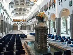 L'intérieur de la Wandelhalle.