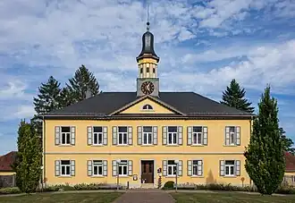 L'office du sel, construit en 1830 à Bad Rappenau. Photo septembre 2019.