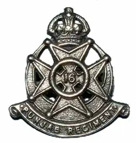 Image illustrative de l’article 16e régiment Punjab