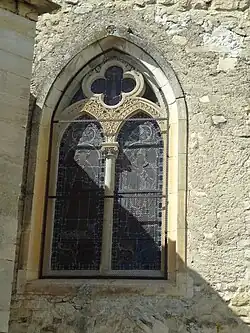 Détail d’une baie du chœur.