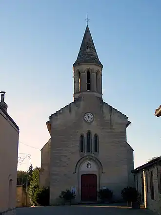 L'église Saint-Pierre-et-Saint-Paul face à l'est (oct.&nbsp;2012).