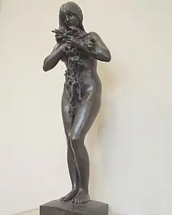 Baigneuse nouant ses cheveux (1929), Rodez, musée des Beaux-Arts Denys-Puech.
