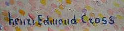signature de Henri-Edmond Cross