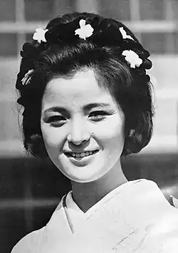 Chieko Baishō en 1965.