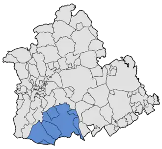 Localisation de Bas Guadalquivir