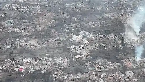 Bakhmout en mars 2023