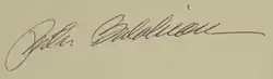 signature de Peter Balakian