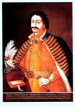 Description de l'image Balassi Bálint költő.jpg.