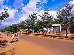 Avenue à Bale Hawassa.