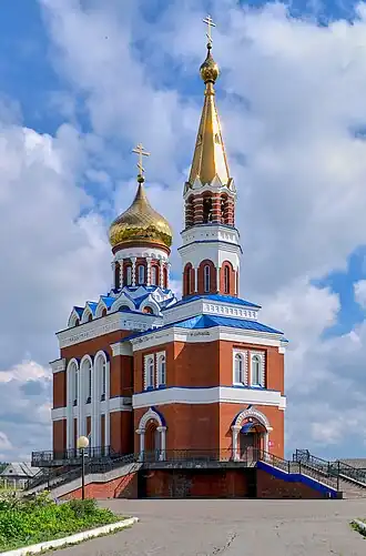L'église de Balézino.