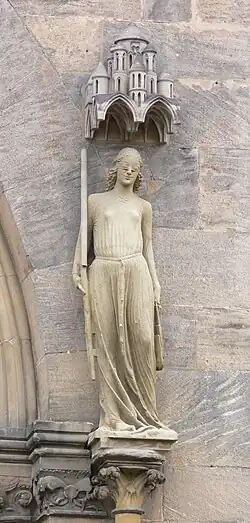 Synagoga, cathédrale de Bamberg, XIIIe&nbsp;siècle