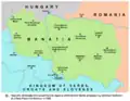 République de Banatia, proposée par les Allemands de Banatia lors d'une conférence de paix à Paris en 1920