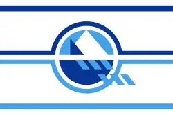 Drapeau de Puerto Varasville et commune du Chili