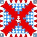 Drapeau de Caravaca de la Cruz