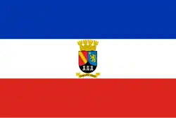 Drapeau de Chillán Viejo Commune du Chili