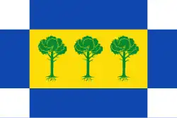 Drapeau de San Martín y Mudrián