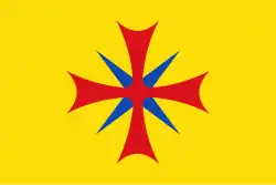 Drapeau de Santa Llogaia d'Àlguema