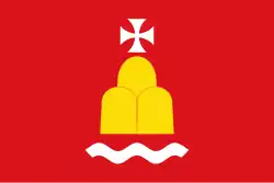 Drapeau de Villafranca Montes de Oca