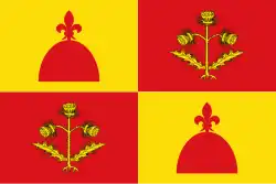 Drapeau de La Pobla de Claramunt