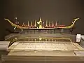 Maquette de la barge royale Suphannahong (สุพรรณหงส์; Le cygne d'or).