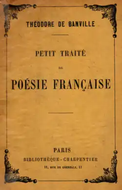 Image illustrative de l’article Petit traité de poésie française