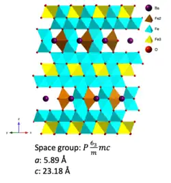 Image illustrative de l’article Ferrite de baryum