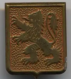 Insigne de béret ou fourragère du 43e&nbsp;régiment d'infanterie alpine (1940-1942)