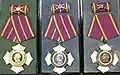 Ordre de Blücher, en or, argent et bronze.