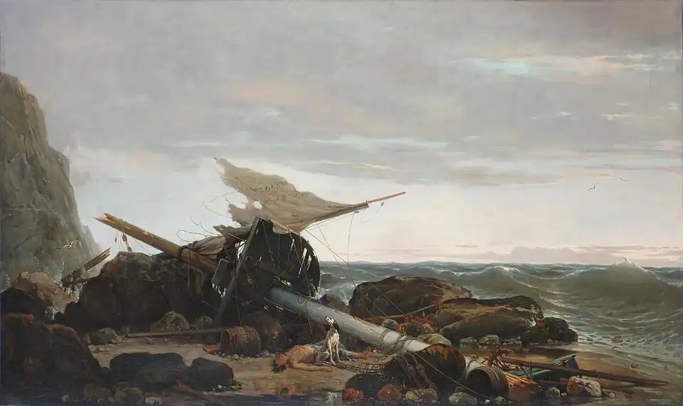 Après la tempête (1859), musée des beaux-arts de Rouen.