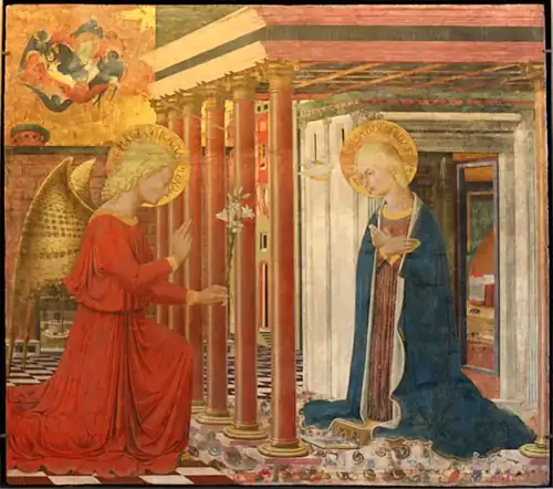 L'Annonciation, Bartolomeo Caporali