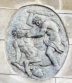 Bas-relief.