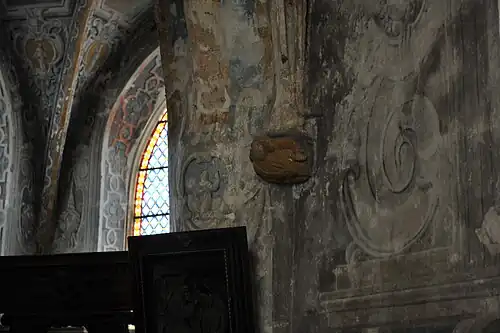 Bas d'arc de voûte : le bon patron.