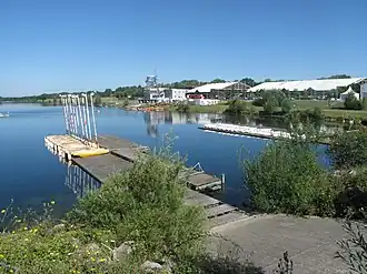 L'île de Vaires et sa base de loisirs