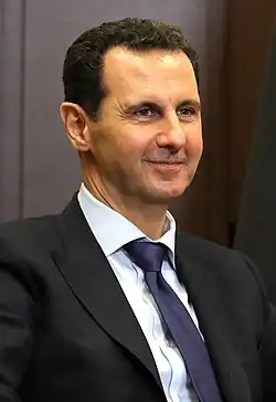 Bachar el-Assad, président de la République arabe syrienne entre 2000 et 2024.