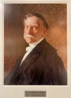 Adolphe-Basile Routhier, peinture à l'huile, Palais de justice de Montréal.