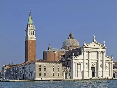 Basilique San Giorgio Maggiore de Venise.