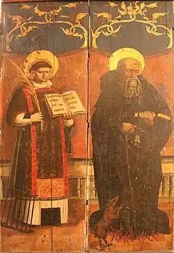 Saint Laurent et saint Antoine.